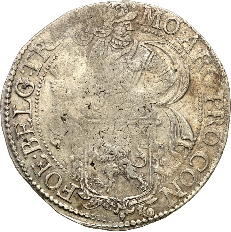 Niderlandy, Utrecht. Talar lewkowy (Leeuwendaalder) 1648